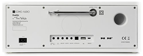 Como Audio: Duetto - Draadloos muzieksysteem met internetradio, Spotify Connect, Wi-Fi, DAB+, FM en Bluetooth - Piano… - Image 3
