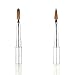 KEMEISI 1PC Rhinestone Metal Handle Salon Using 3D Acrylic Art Nails Design Kolinsky Acrylic Nail Brush Size 2,4,6,8,10 (#8) …