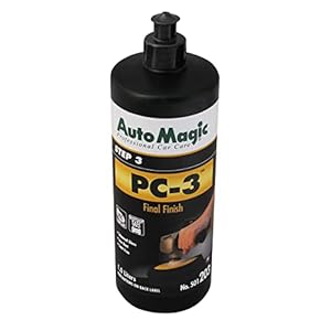 Auto Magic PC-3 Final Finishing Product – Car Scratch Remover for Automotive Surfaces – 34 Fl Oz