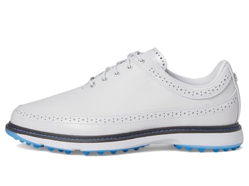 Adidas Unisex MC80 Spikeless Golf Shoes, Dash Grey/Matte Silver/Blue Burst, 9.5 by adidas - Image 4