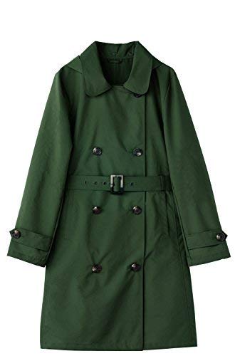 色カーキ ワールドパーティーWpc. レインコート ポンチョ レインウェア カーキ free レディース 収納袋付