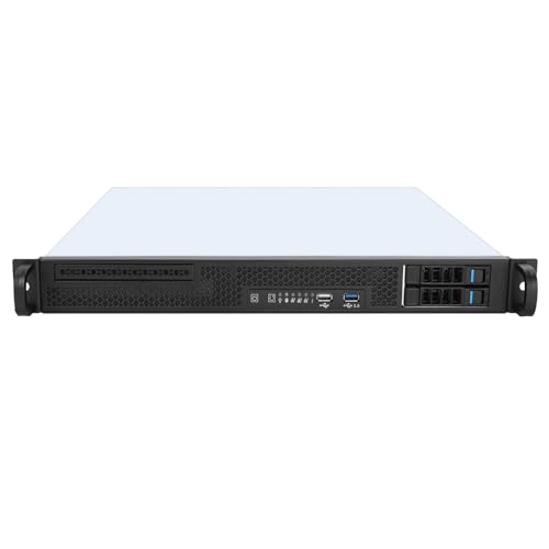 Amazon | IPCHASSIS 1Uラックマウントサーバーシャーシ、19インチ産業