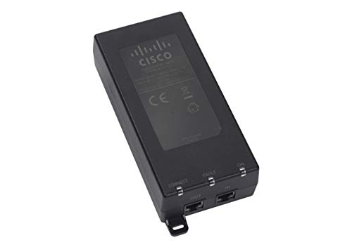 L'iniettore Power over Ethernet Cisco Aironet fornisce fino a 15,4 W, garanzia limitata di 90 giorni (AIR-PWRINJ5=)