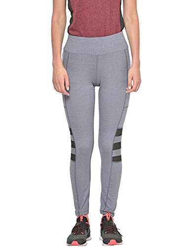 Image of CHKOKKO Women's Regular Fit Polyester Blend Sports Leggings (JSSTIGHT)