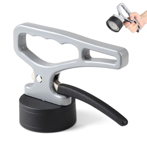 LALAGO Poignée de Levage Magnétique Manuelle, D'aimants Puissants en Néodyme avec Poignée Stable, Outils Magnétiques Portatifs pour la Manipulation...
