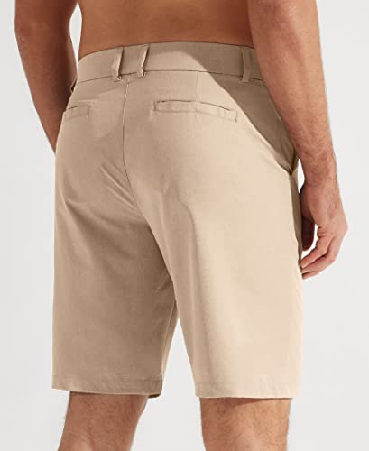 Short de golf pour homme séchage rapide résistant à l'eau kaki 36 - 2