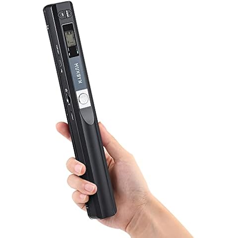 Escáner Inalámbrico de Documentos Portátil MUNBYN 900DPI con Tarjeta Micro SD de 16G Cover