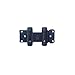 Bommer 1515H-600 Louver Door Double Acting Spring Hinge-Light Duty Mortise Type-Hold Open-Steel Base
