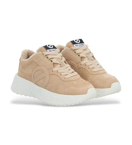 No Name Para Mujer. NNVESC0 Zapatillas Carter Jogger Beige (39), 1 A 3Cm, Cordones, Casual, PoliéSter Reciclado - 3