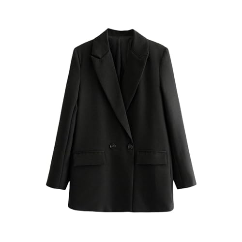 Blazer pour femme automne gris clair veste légère style américain confortable