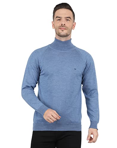 Image of Monte Carlo Men Wool High Neck Pullover Sweater