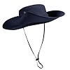 Xjdzineq Polyester Bucket Hat with Ponytail Hole Adjustable Strap for Fishing Travel Outdoor Activities Unisex Bucket Hat #4