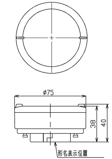 Amazon | 東芝 LEDユニットフラット形 Φ75mm クラス700 6.7W 昼白色