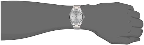 Casio #MTP-V005D-7A Men's Standard Stainless Steel Silver Dial Analog Watch