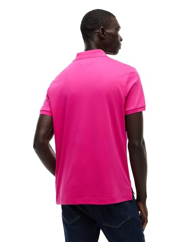 Image of Tommy Hilfiger Mens Short Sleeve Casual Polo Shirts in Regular Fit with Liquid Cotton