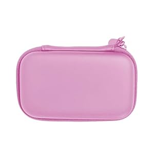 Lerpwige Kabeltasche Rosa mit Reißverschluss