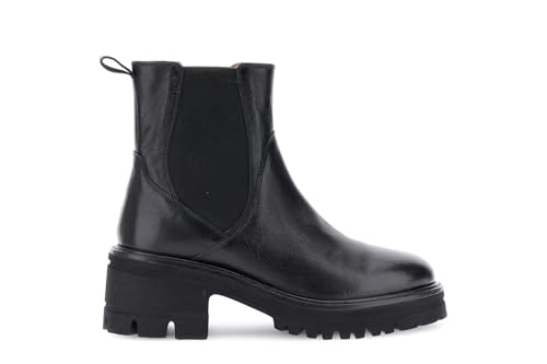 Bottines en cuir avec élastique CAFèNOIR enfiler facilement sans douleur aux pieds