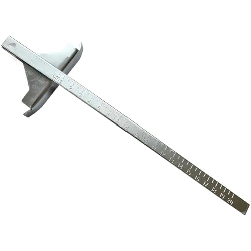 Replacement Circular Saw Edge Guide with Scale Compatible for Dewalt for DC390K DW936 DC310 DC300 Metal Alignment Rail Ensures Accurate Cuts and Compatibility with Multiple Tools Silver 11mm Guide