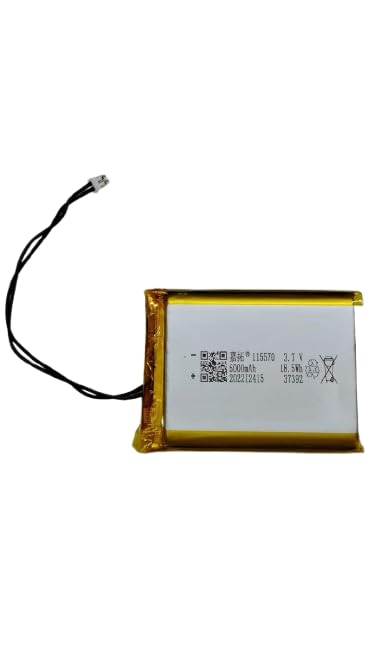 KP Original 115570 3.7v 5000mAh Rechargeable Battery with BMS and Connector Suitable for DVD, Tablet, MP3 Player, 5000 mah (Pack of 1)-image-24