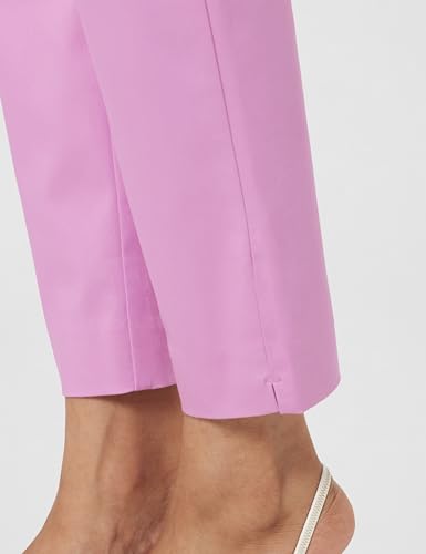 Image of Marks & Spencer Womens Solid Mid Rise Slim Fit Trouser