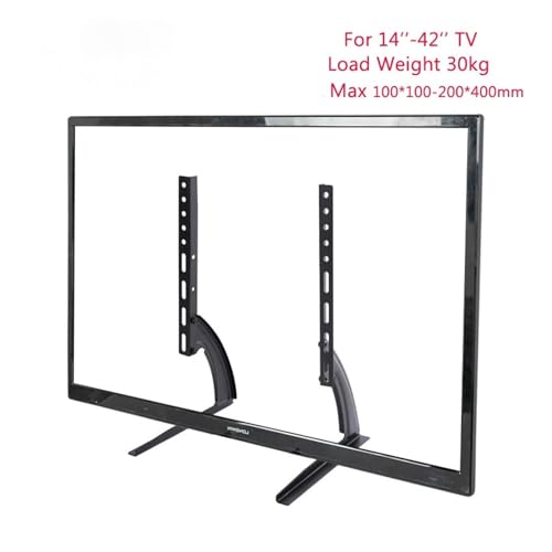 Patas de TV universales y soporte de mesa ajustable para pantallas LED 3