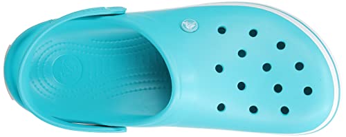 CROCS Crocband - Digital Aqua - M7W9 , 11016-4SL-M7W9, Unisex Adult , Digital Aqua , M7W9