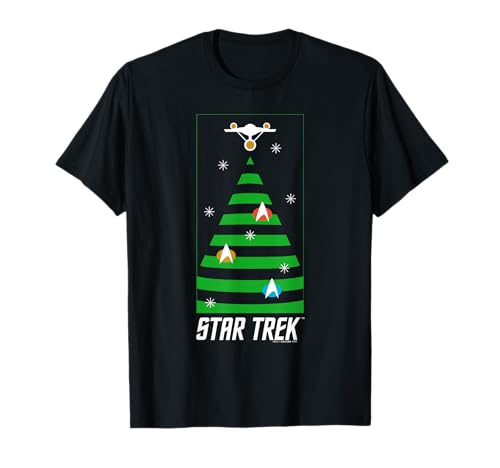 Star Trek The Original Series Christmas Tree T-Shirt