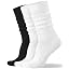 3 Pairs White/White/Black
