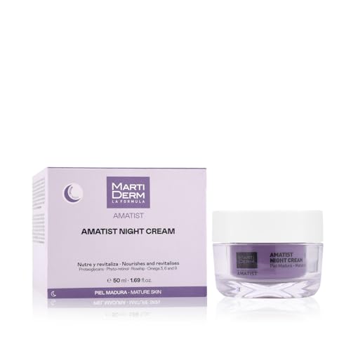 Amatist night cream alivia la sequedad y devuelve el confort a tu piel