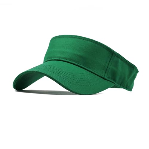Image of ANDICEQY Sport Sun Visor Hats Adjustable Empty Top Baseball Cap Cotton Ball Caps for Women and Men