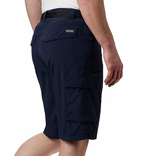 Image of Columbia Men's Regular Fit Shorts (AM4723 Cypress Heather Camo Print 40)