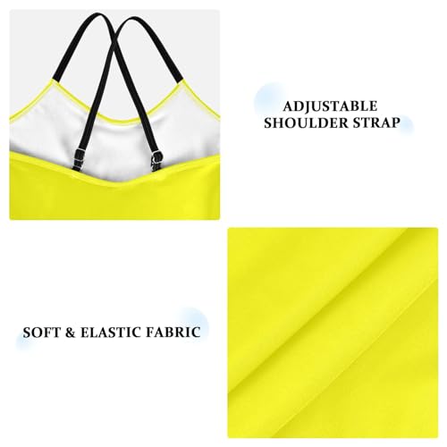 Girl's Swimsuit 1-Piecing Toddler Girl Bathing Suit Swimsuits for Teen Girls Beach Girls' Swimwear 7-8T Fluorescence Light Yellow3