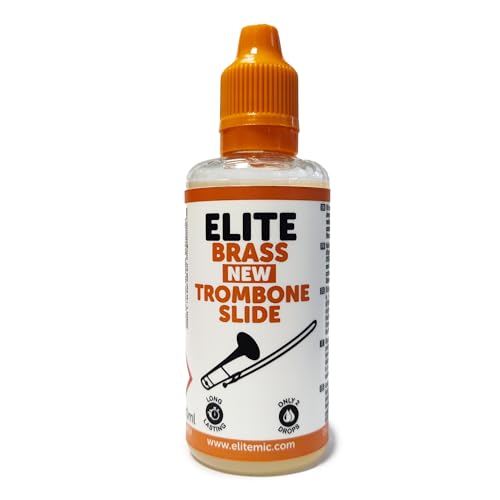 Elite Brass New Trombone Slide 60ml - Lubricante para varas de trombón