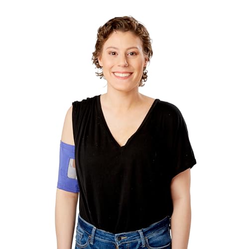 Care+Wear - PICC Line Cover (Baby, Violet) - Secure Slip-Resistant Design - Anti-Odor Hypoallergenic Material - Easy Monitoring Window - Machine Washable Durability