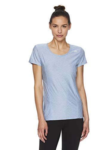 T-shirt Reebok workout respirant et ajusté haut athlétique à manches courtes taille S