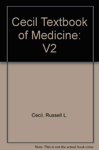 Cecil Textbook of Medicine 072163575X Book Cover