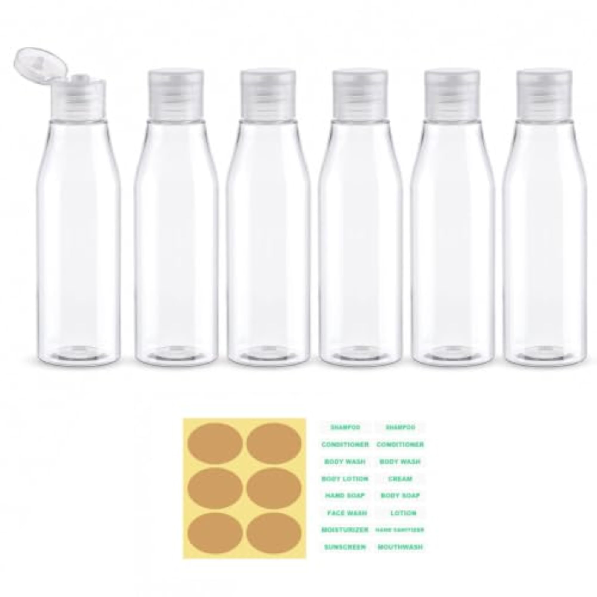 TSA Approved Travel Shampoo Bottles