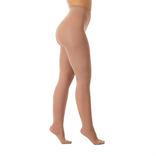 Image of Frola Semi Opaque Tights for Women 40 Denier Matte Solid Color Pantyhose Soft Stockings Nylons Under Dress