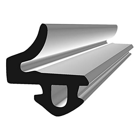 Horivert Fensterdichtung S-835 schwarz 30m Gummidichtung Tür Balkon Dichtungsband Oberlicht Scheibe Luftzugstopper PVC Fenster Kunststofffensterdichtungen Cover