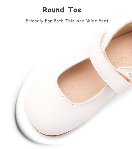 Toddler Flower Girl Dress Shoes Mary Janes Flat2