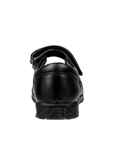 Josmo Girl's Mary Jane School Uniform Leather Shoe (Toddler-Big Kig)4