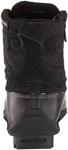 WOLVERINE Women's Torrent Nylon Waterproof Duck Boot, Black, 8 Wide | Image 2