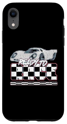 BEREIT ZUM RENNEN: Motorsportler, Rennfahrer, Motorsportfans Hülle für iPhone XR