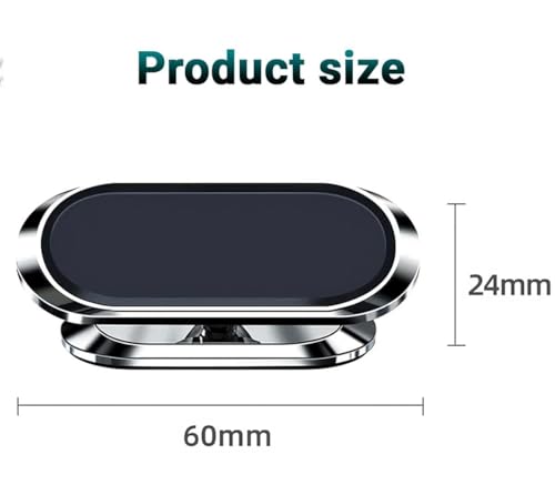 Image of Fugetek Magnetic Mobile Phone Holder for Car Dashboard /Bike with 540 Angle Rotation & Strong & Safe Magnets-Car Phone Mount Stand- Compatible with All Mobile