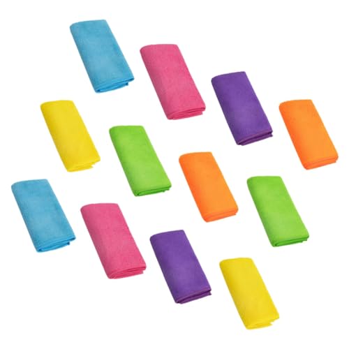 Garneck 12 Piezas paño de Limpieza de Fibra paños de Limpieza de Coches hilas Kitchen Towels bayeta limpiacristales Toallas súper absorbentes Accesorios para el hogar Fibra extrafina