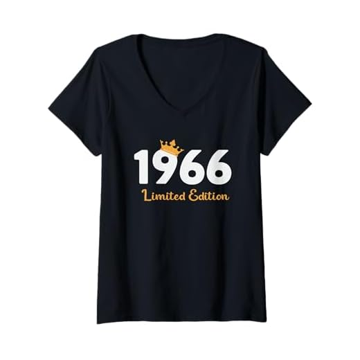 Mujer Libro de visitas para 56 cumpleaños, unisex, para 56 años, 1966 Camiseta Cuello V