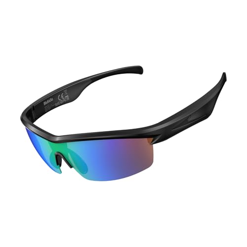 Bluetooth Audio Smart Glasses for Cycling Running Driving | Polarized Sports Sunglasses with...