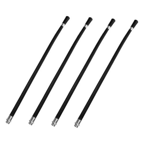 DOITOOL 4piezas Manguera Flexible De Descarga De Goma Para Extintores Accesorio Resistente Para Extinción De Incendios Casa y Locales Compatible Con Varios Modelos