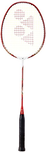 Image of Yonex Nanoray 9 Badminton Racquet, Red