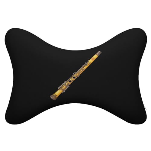 Funnyte - Juego de 2 Almohadas para el Cuello y la Cabeza para Coche, Suaves y aptas para la mayoría de los Coches